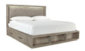 Aspenhome Furniture Platinum Queen Bookcase Bed in Grey image