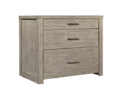 Aspenhome Furniture Platinum Workstation/Combo File in Gray Linen - Furniture City (CA)l