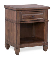 Aspenhome Furniture Thornton 1 Drawer Nightstand in Sienna - Furniture City (CA)l