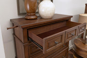 Aspenhome Furniture Thornton 5 Drawer Chest in Sienna - Furniture City (CA)l