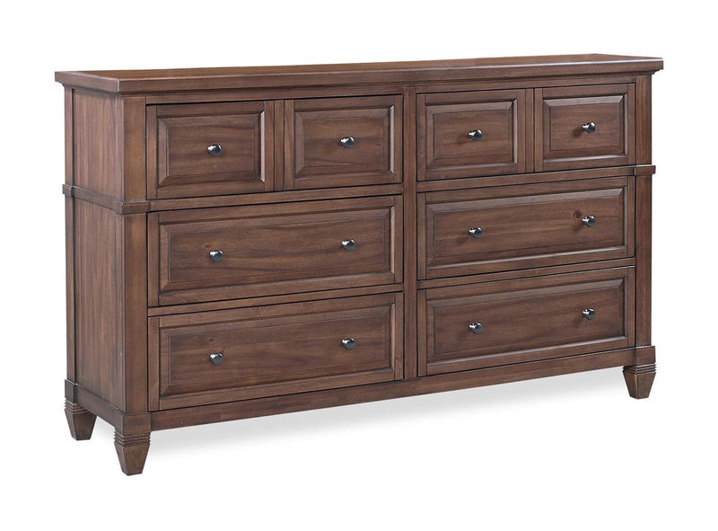 Aspenhome Furniture Thornton 6 Drawer Dresser in Sienna - Furniture City (CA)l