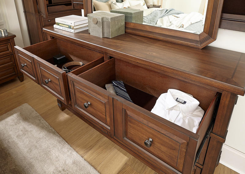 Aspenhome Furniture Thornton 6 Drawer Dresser in Sienna - Furniture City (CA)l