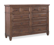 Aspenhome Furniture Thornton 8 Drawer Chesser in Sienna - Furniture City (CA)l