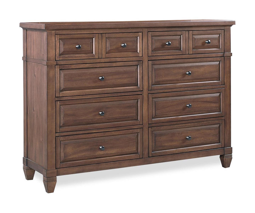 Aspenhome Furniture Thornton 8 Drawer Chesser in Sienna