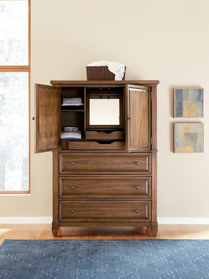 Aspenhome Furniture Thornton Door Chest in Sienna - Furniture City (CA)l