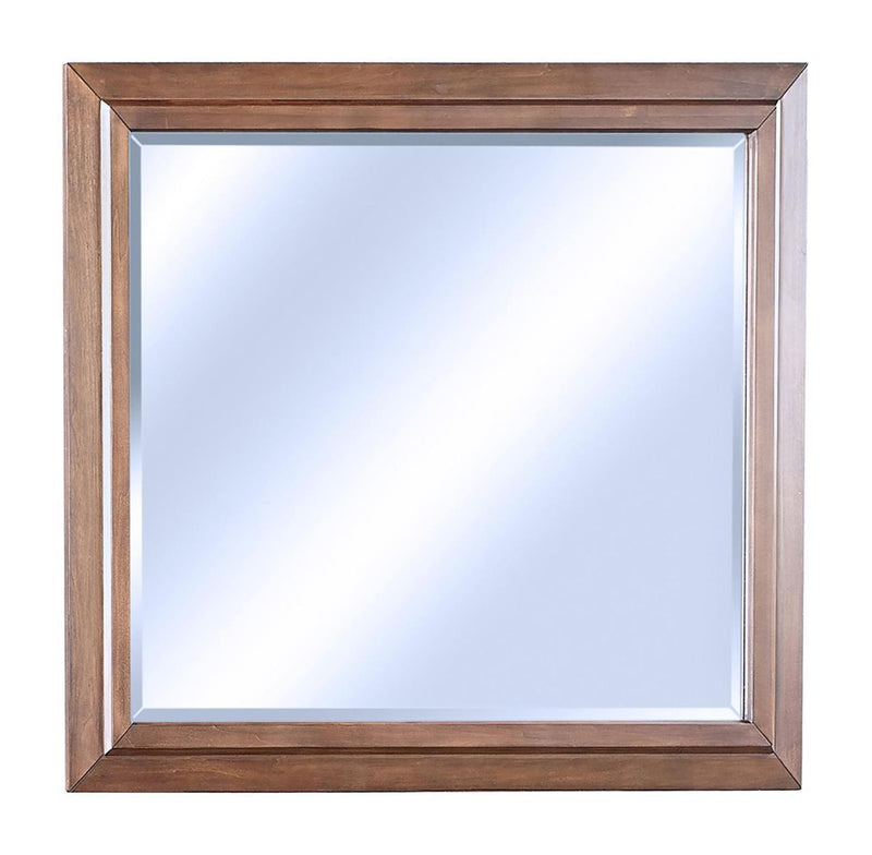 Aspenhome Furniture Thornton Landscape Mirror in Sienna - Furniture City (CA)l