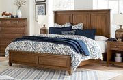 Aspenhome Furniture Thornton California King Panel Bed in Sienna - Furniture City (CA)l