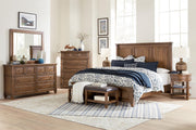 Aspenhome Furniture Thornton Landscape Mirror in Sienna - Furniture City (CA)l