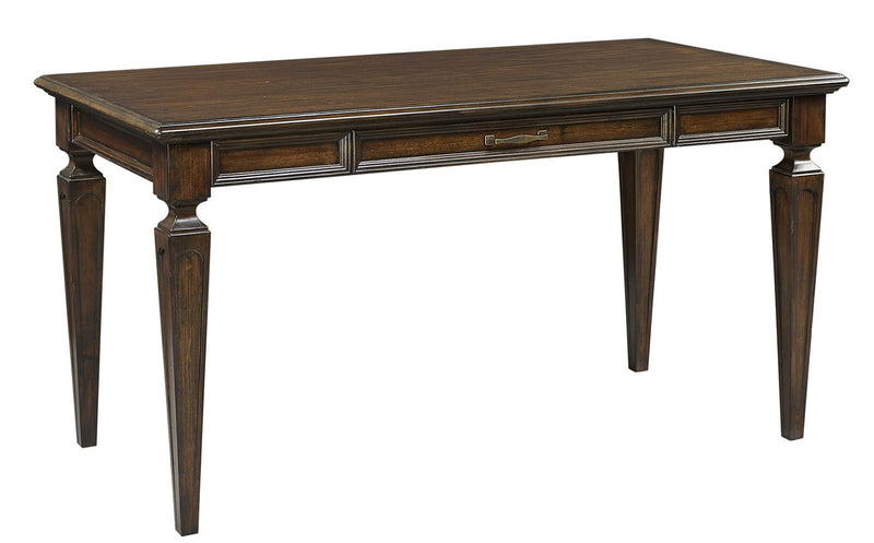 Aspenhome Grand Classic Peninsula Desk in Tobacco - Furniture City (CA)l