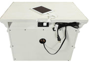 Aspenhome Granville 2 Drawer Nightstand in Vintage White - Furniture City (CA)l