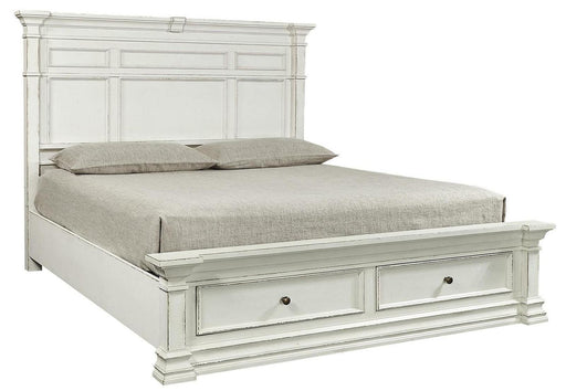 Aspenhome Granville Queen Storage Bed in Vintage White image