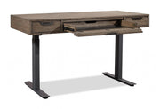 Aspenhome Harper Point 60" Adjustable Lift Top Desk in Grey - Furniture City (CA)l