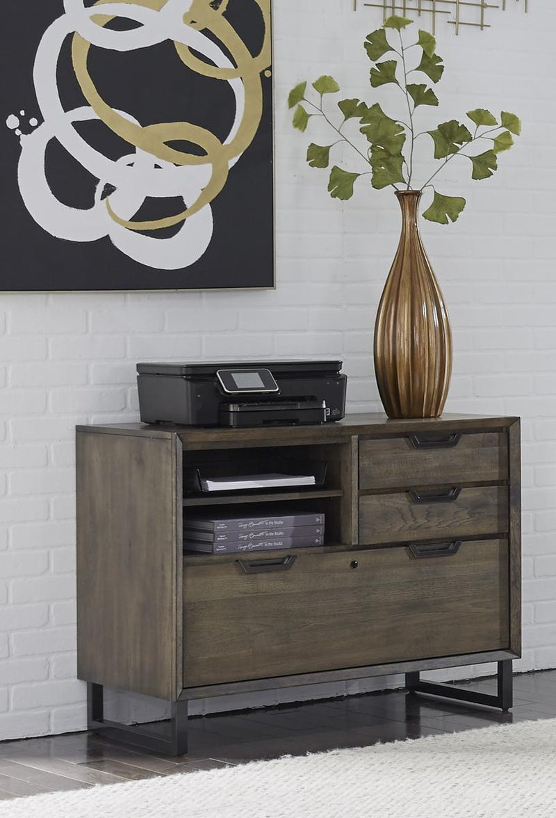 Aspenhome Harper Point Combo File in Fossil - Furniture City (CA)l