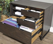 Aspenhome Harper Point Combo File in Fossil - Furniture City (CA)l