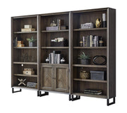 Aspenhome Harper Point Door Bookcase in Fossil - Furniture City (CA)l