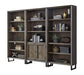 Aspenhome Harper Point Bookcase Wall in Fossil image