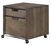 Aspenhome Harper Point Rolling File in Fossil - Furniture City (CA)l