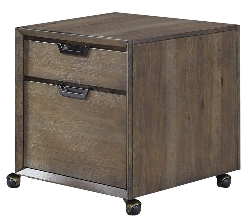 Aspenhome Harper Point Rolling File in Fossil - Furniture City (CA)l