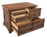 Aspenhome Hawthorne 5-Drawer Combo File in Brown Cherry image