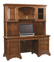 Aspenhome Hawthorne 66" Credenza and Hutch in Brown Cherry - Furniture City (CA)l