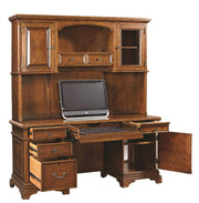 Aspenhome Hawthorne 66" Credenza and Hutch in Brown Cherry - Furniture City (CA)l