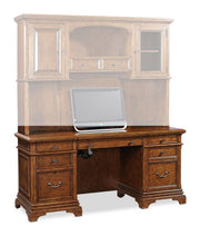 Aspenhome Hawthorne 66" Credenza in Brown Cherry - Furniture City (CA)l