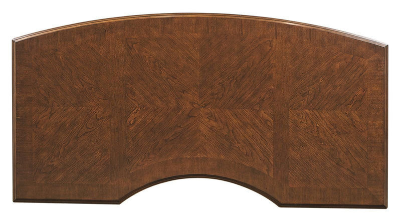 Aspenhome Hawthorne 66" Junior Executive Desk in Brown Cherry - Furniture City (CA)l