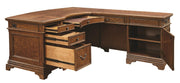 Aspenhome Hawthorne Desk and Reversible Return in Brown Cherry - Furniture City (CA)l