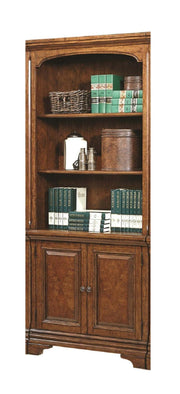Aspenhome Hawthorne Door Bookcase in Brown Cherry - Furniture City (CA)l