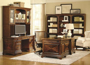 Aspenhome Hawthorne Open Bookcase in Brown Cherry - Furniture City (CA)l