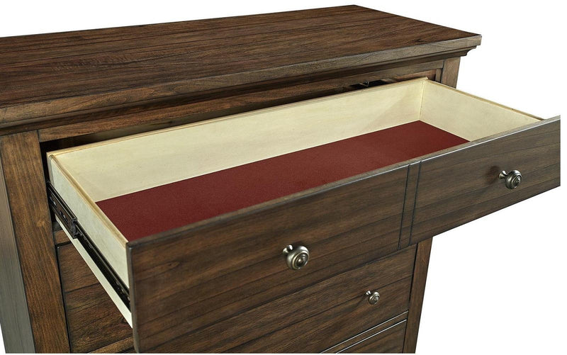 Aspenhome Hudson Valley 6 Drawer Chest in Chestnut - Furniture City (CA)l
