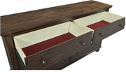 Aspenhome Hudson Valley 6 Drawer Dresser in Chestnut - Furniture City (CA)l