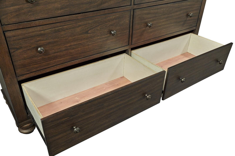 Aspenhome Hudson Valley 6 Drawer Dresser in Chestnut - Furniture City (CA)l