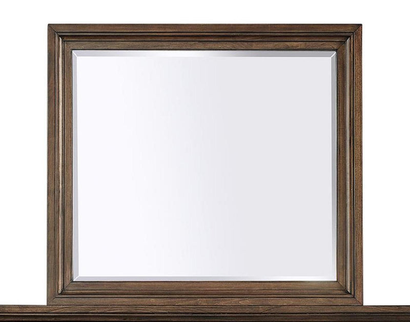 Aspenhome Hudson Valley Landscape Mirror in Chestnut - Furniture City (CA)l