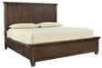 Aspenhome Hudson Valley King Panel Side Storage Bed in Chestnut image