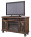 Aspenhome Industrial 62" Fireplace Console in Tobacco image