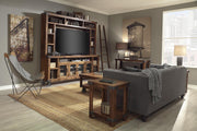 Aspenhome Industrial 84" Console and Hutch in Fruitwood DN1036-H-FRT - Furniture City (CA)l