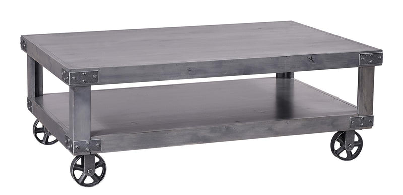 Aspenhome Industrial Cocktail Table in Grey - Furniture City (CA)l