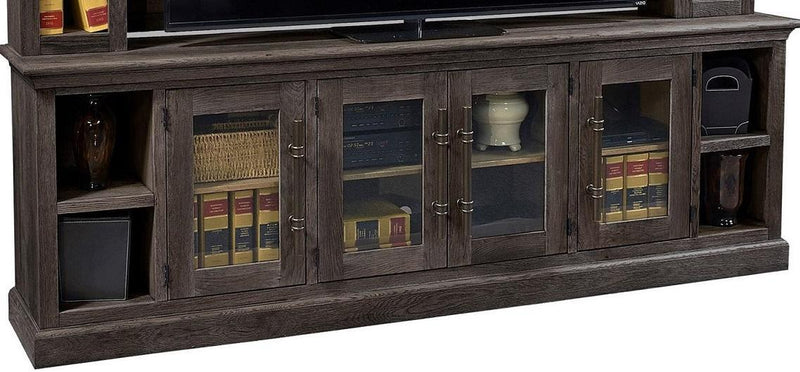 Aspenhome Manchester 97"Console and Hutch in Barnhouse Brown - Furniture City (CA)l