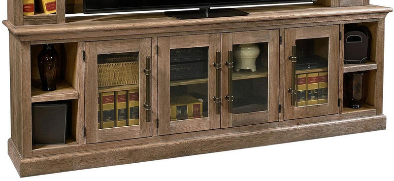 Aspenhome Manchester 97"Console and Hutch in Glazed Oak - Furniture City (CA)l