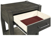 Aspenhome Mill Creek 1 Drawer Nightstand in Carob - Furniture City (CA)l