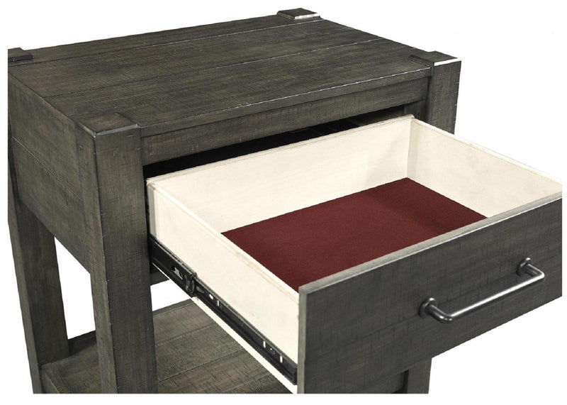 Aspenhome Mill Creek 1 Drawer Nightstand in Carob - Furniture City (CA)l