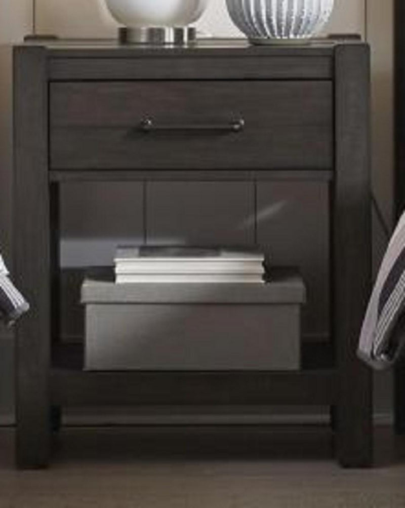 Aspenhome Mill Creek 1 Drawer Nightstand in Carob - Furniture City (CA)l