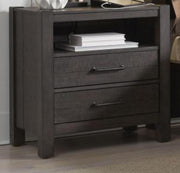 Aspenhome Mill Creek 2 Drawer Nightstand in Carob - Furniture City (CA)l