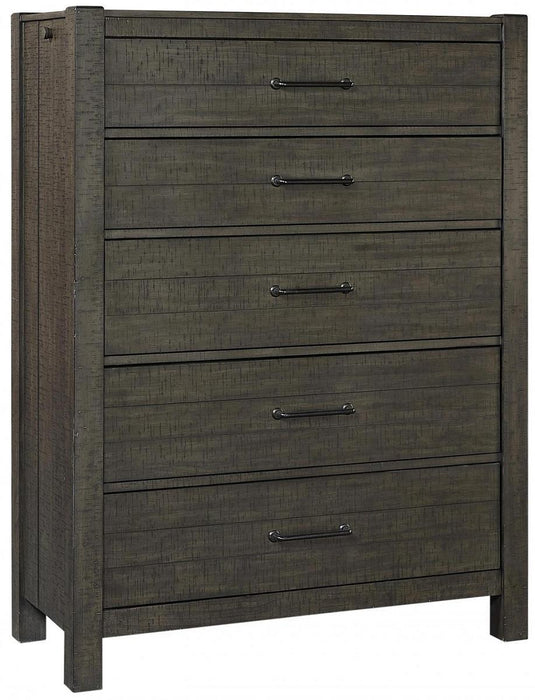 Aspenhome Mill Creek 5 Drawer Chest in Carob
