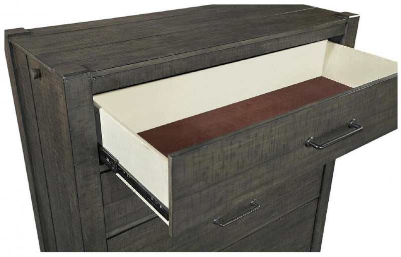 Aspenhome Mill Creek 5 Drawer Chest in Carob - Furniture City (CA)l