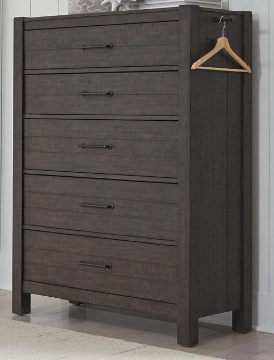 Aspenhome Mill Creek 5 Drawer Chest in Carob