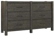 Aspenhome Mill Creek 6 Drawer Dresser in Carob - Furniture City (CA)l
