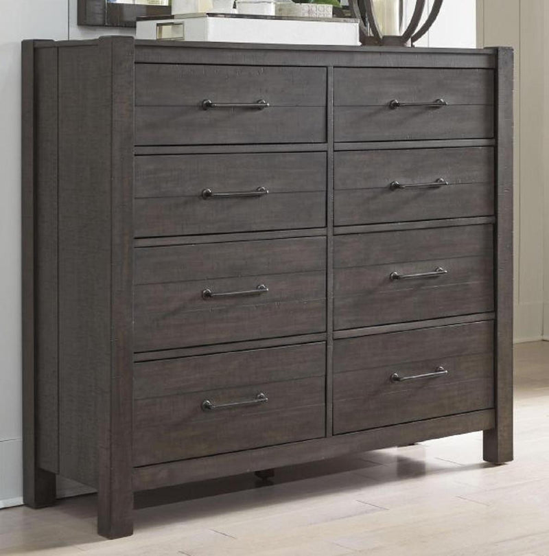 Aspenhome Mill Creek 8 Drawer Tall Chesser in Carob - Furniture City (CA)l
