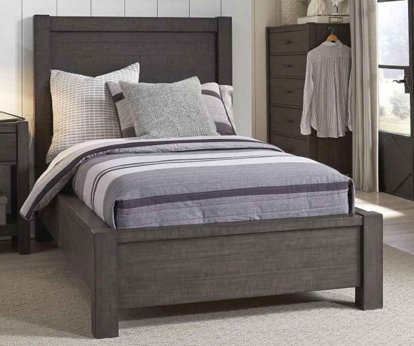 Aspenhome Mill Creek Full Panel Bed in Carob